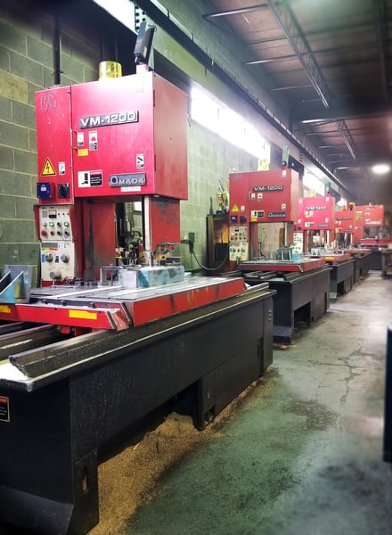 saw machine for precision ground flat stock